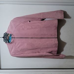 Pink Suede Jacket
